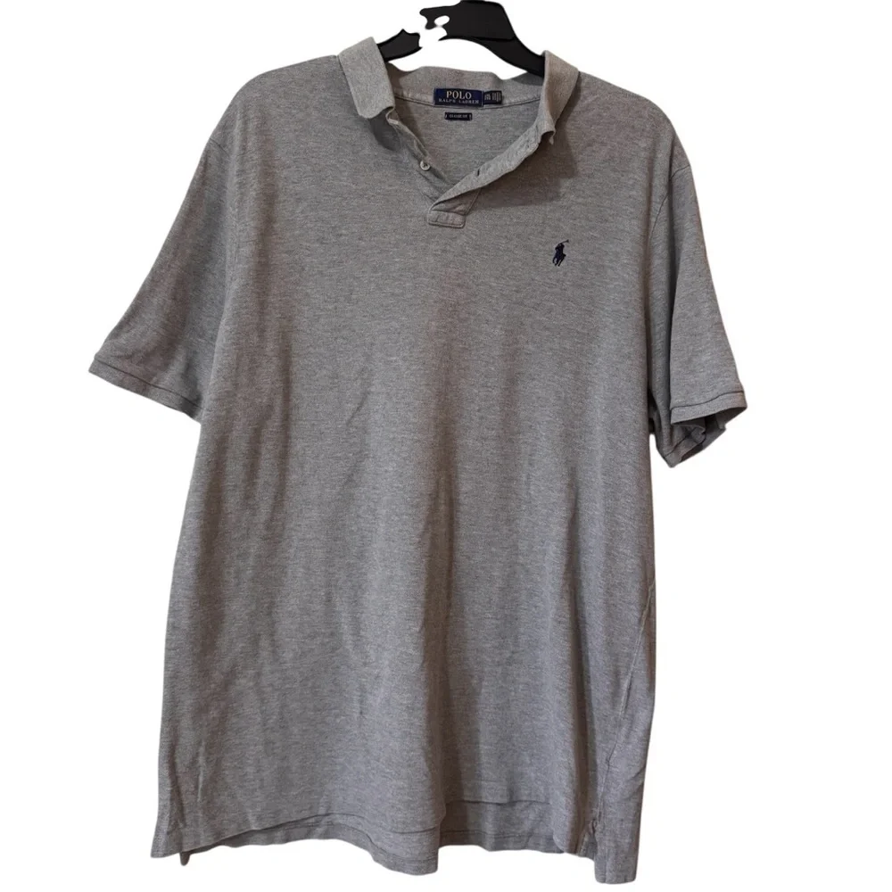 Polo by Ralph Lauren Classic Gray Polo Shirt size XXL